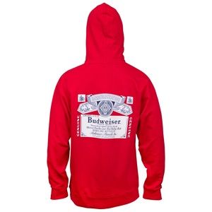 Budweiser Cropped Hoodie